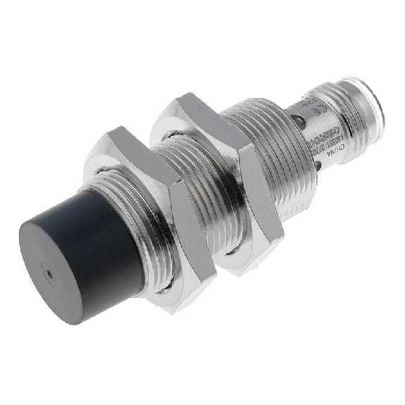 DPI M18 PNP NO P10mm non noyé lg53(39)mm Laiton / M12 4P-Lire la description