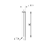 DPI D6,5 NPN NF P2mm noyé lg50mm 10-30Vdc / Câble 2m
