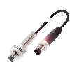 DPI M08 PNP NO P1,5mm noyé lg45mm Inox 10-30Vdc / M08 3P+C0.2m