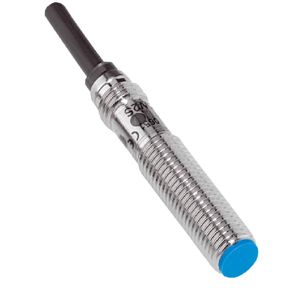 DPI M08 NPN NO P1,5mm noyé lg43(25)mm Laiton 10-30Vdc / Câble 2m PVC-Lire la description