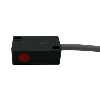 DPI Rect. NPN NF P2mm noyé 10x28x16mm Plast. 6-30Vdc / Câble 2m