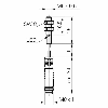 DPI M05 PNP NO P1mm noyé lg25mm Acier 10-30Vdc / M08 3P+C0.2m PUR