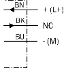 DPI Rect. PNP NF P8mm non noyé 12x40x26mm / Câble 2m