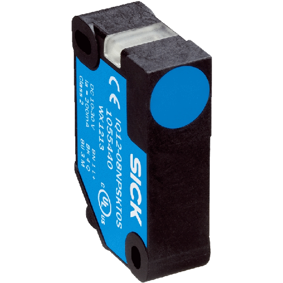 DPI Rect. PNP NF P8mm non noyé 12x40x26mm / Câble 2m DPI Rect. PNP NF P8mm non noyé 12x40x26mm / Câble 2m-Lire la description