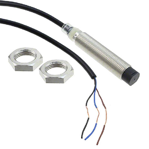 DPI M12 PNP NF P8mm non noyé lg70(46)mm Laiton / Câble 2m-Lire la description