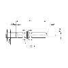 DPI M08 PNP NO P2,5mm non noyé Inox 10-30Vdc / Câble 2m PVC
