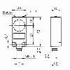 DPI Rect. ANA 0-10Vdc PNP P0-10mm quasi-noyé Plast. 15-30Vdc / M08 4P