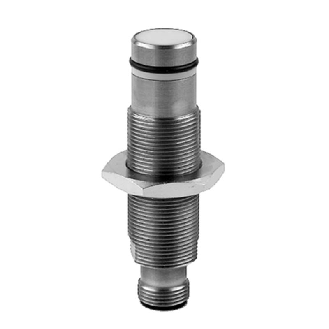 DPI HP M16 PNP NO P2mm noyé lg60mm Inox 500bar 10-30Vdc / M12 4P-Lire la description