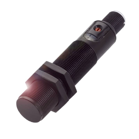 DPC M18 NPN NF P8mm noyé Pot. lg88.5(52)mm PBT 10-30Vdc / M12 4P-Lire la description