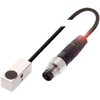 DPI Rect. PNP NO P2mm noyé 8x8x20mm Laiton 10-30Vdc / M08 3P+C0.3m-Lire la description