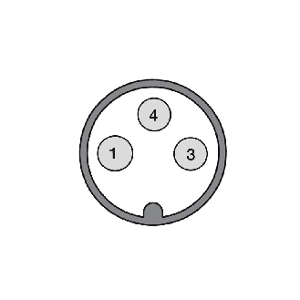 DPI M05 PNP NO P1,5mm noyé 38,4(22,1)mm Inox 10-30Vdc M08 3P-Lire la description