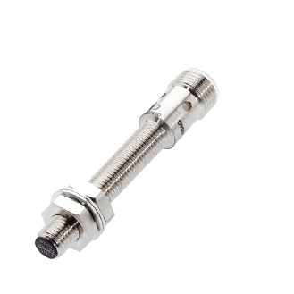 DPI M08 PNP NO P2mm noyé lg65(50)mm Laiton 12-30Vdc / M12 4P-Lire la description