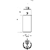 DPC M30 NPN NO P15mm noyé 87(59)mm Laiton / Câble 2m PVC