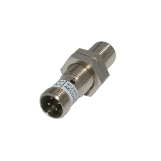 DPI M12 PNP NF P2mm noyé lg45(31)mm Laiton 10-30Vdc / M12 4P-Lire la description