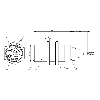 DPC M30 PNP NO/NF P20mm noyé lg82mm Inox 10-35Vdc / Câble 2m PUR