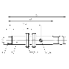 DPC M08 PNP NO P3mm non noyé lg54(39)mm Inox 11-30Vdc / M08 3P