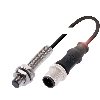 DPI M08 PNP NO P4mm quasi-noyé / M12 4P+C0.2m