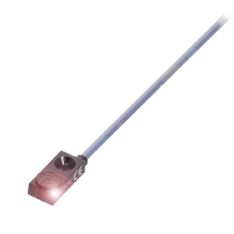 DPI Rect. PNP NO P1,5mm noyé 16x8x4,7mm Plast. Câble 2m PVC-Lire la description