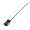 DPI Rect. NPN NO P1,5mm noyé 16x8x4.7mm Plast. / Câble 5m PVC