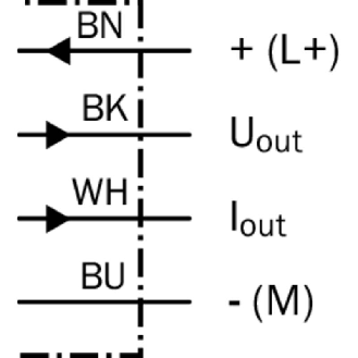 DPM Vérins rainures en T ANA P64mm 4-20mA/0-10V / Câble 2m-Lire la description