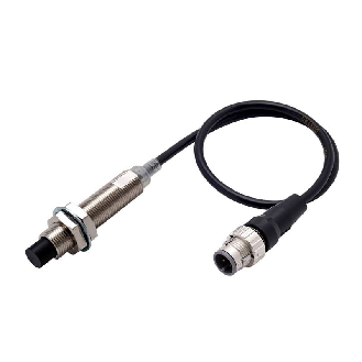 DPI M12 PNP NO P10mm non noyé IO-Link COM3 69mm Laiton M12 4P+C0.3m-Lire la description