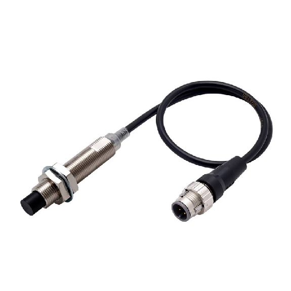 DPI M12 PNP NO P10mm non noyé IO-Link COM3 69mm Laiton M12 4P+C0.3m-Lire la description