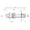 DPI M12 PNP NF P4mm non noyé lg70(48,9)mm Inox 10-30Vdc IP68 / M12 4P