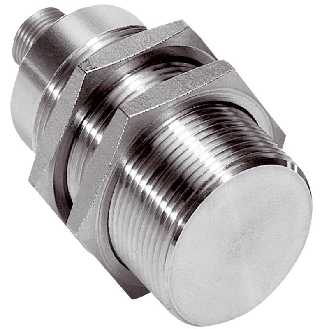 DPI M30 PNP NO P20mm noyé lg63,5(42)mm Tout-inox V4A / M12 4P-Lire la description