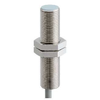 DPI M12 NPN NO P4mm noyé lg50mm Laiton 10-30Vdc / Câble 2m PVC-Lire la description