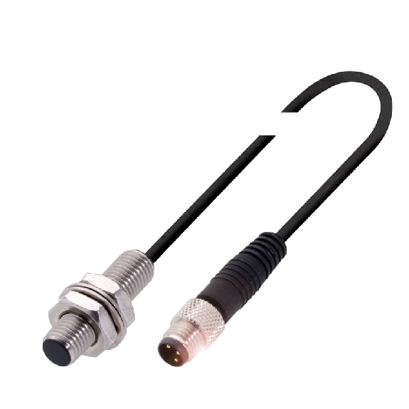 DPI M08 PNP NO P1,5mm noyé lg30mm Inox 10-30Vdc / M08 3P+C0.3m-Lire la description
