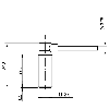 DPI M12 NPN NF Câble 90° noyé STD