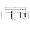 DPI M18 NPN NO P5mm noyé 65(50)mm Laiton 12-30Vdc / M12 4P