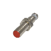DPI M12 PNP NO+NF P2mm noyé lg65(50)mm Laiton 10-30Vdc / M12 4P