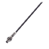 DPI D04 PNP NF P0,8mm noyé lg27mm Inox 10-30Vdc / Câble 5m PUR