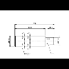 DPI M18 PNP NF P8mm noyé lg65(50)mm Inox / M12 4P