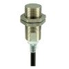 DPI HT M12 NPN NO P3mm noyé lg52(43mm) Inox +120°C / Câble 2m