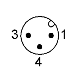 DPI M12 PNP NO P8mm non noyé lg45(23.9)mm Laiton 10-30Vdc / M12 4P-Lire la description