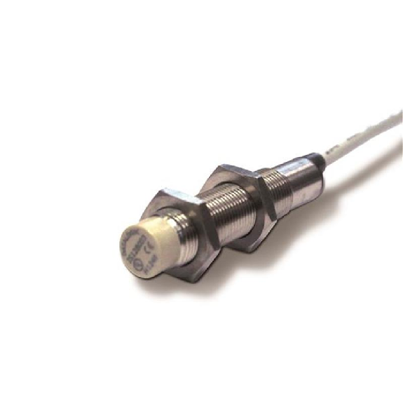 DPI M12 PNP NO+NF P4mm noyé 42,5(27)mm Laiton 10-30Vdc / Câble 2m-Lire la description