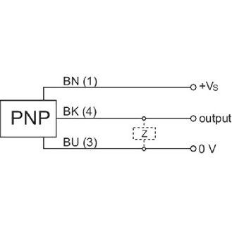 DPI M08 PNP NO P6mm non noyé 46(30)mm Acier 6-36Vdc IP67 / M08 3P-Lire la description