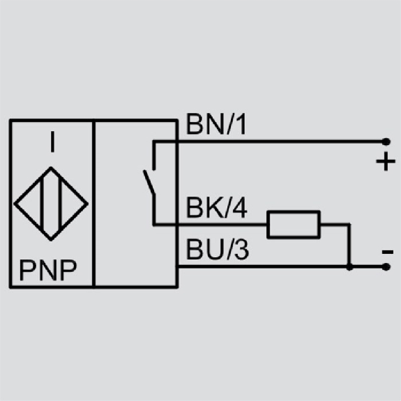 DPI M08 PNP NO P1,5mm noyé 40(31)mm Inox 10-35Vdc / M08 3P-Lire la description