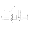 DPI M18 PNP NO P8mm noyé lg83(50,5)mm Laiton 10-30Vdc / M12 4P