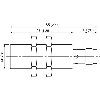 DPI M18 PNP NO+NF P8mm quasi-noyé IO-Link 65(47)mm Inox V4A / M12 4P