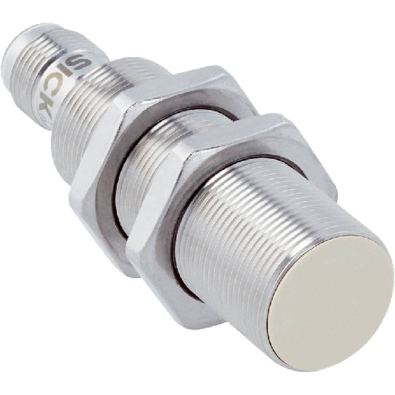 DPI M18 PNP NO+NF P8mm quasi-noyé IO-Link 65(47)mm Inox V4A / M12 4P-Lire la description