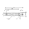 DPI M08 PNP NO P4mm non noyé lg63(48)mm Inox 10-30Vdc / M12 4P