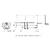DPC M18 PNP NO P15mm non noyé lg73(49)mm PTFE / Câble 2m PTFE