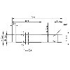 DPI M12 PNP NO P4mm non noyé lg70(40.5)mm Inox / M12 4P