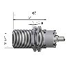 DPI Ex M30 PNP NO+NF P10mm noyé 69(54)mm Laiton / Câble 5m