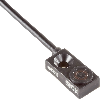 DPI Rect. PNP NO P1,5mm noyé 8x16x4mm Plast. 10-30Vdc / Câble 2m PVC