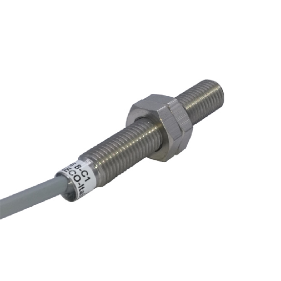 DPI M08 NPN NO P1,5mm noyé 50(42)mm Inox 6-30Vdc / Câble 2m PVC-Lire la description