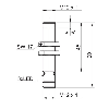 DPI M12 ANA 4-20mA P0-6mm quasi-noyé lg60mm Laiton / M12 4P
